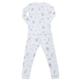 Unicorn Print Pajamas Set