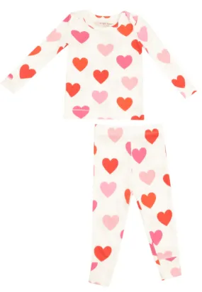 Valentine Big Hearts Loungewear Set