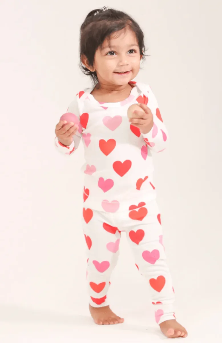 Valentine Big Hearts Loungewear Set
